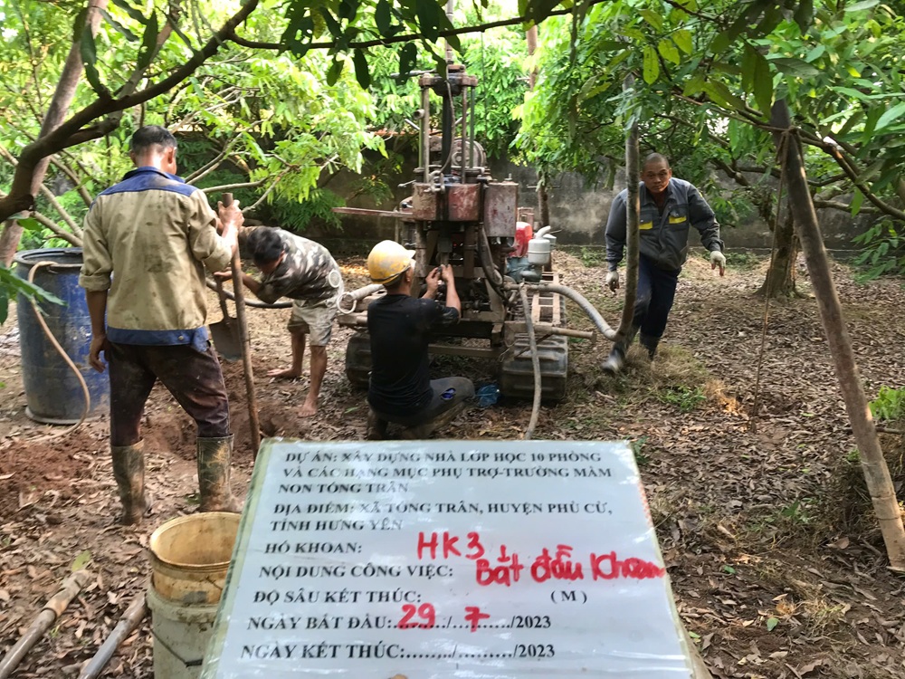 Dự án Trường mầm non Tống Trân